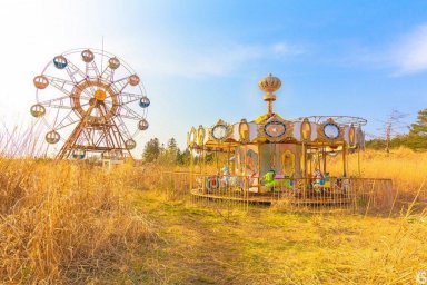 Kejonuma Leisure Land — заброшенный парк развлечений в Японии
